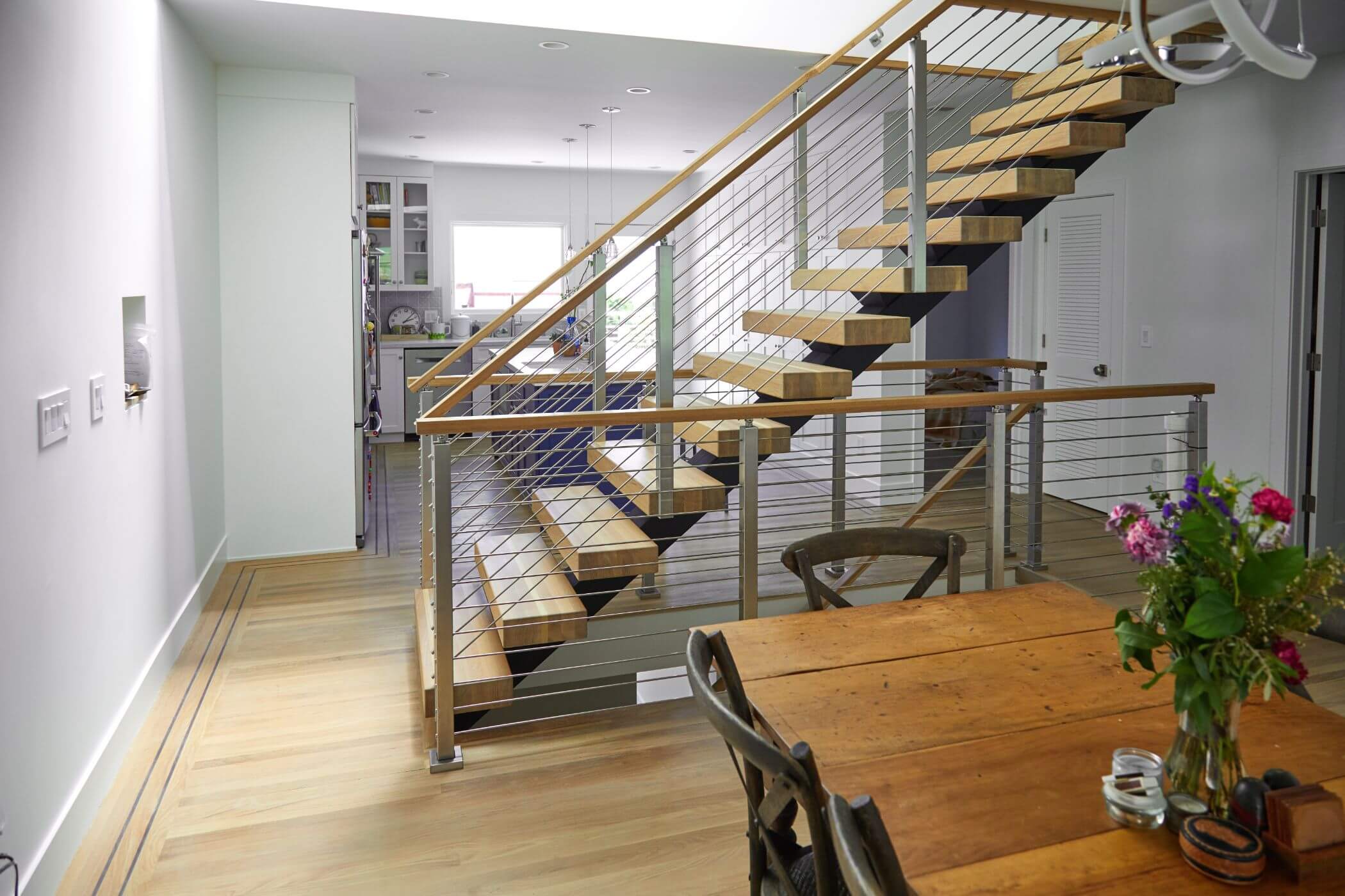 modern home staircase