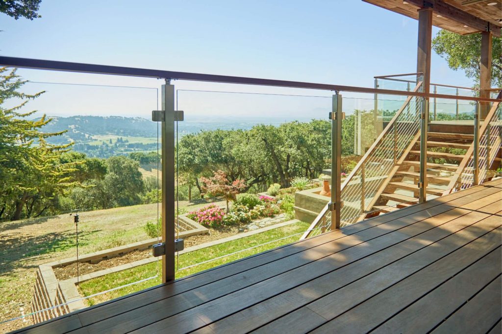 Glass Railing Deck Panels