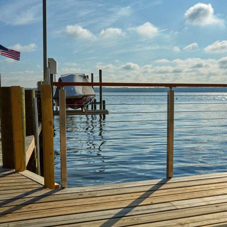 Side Mount System for an East Coast Deck