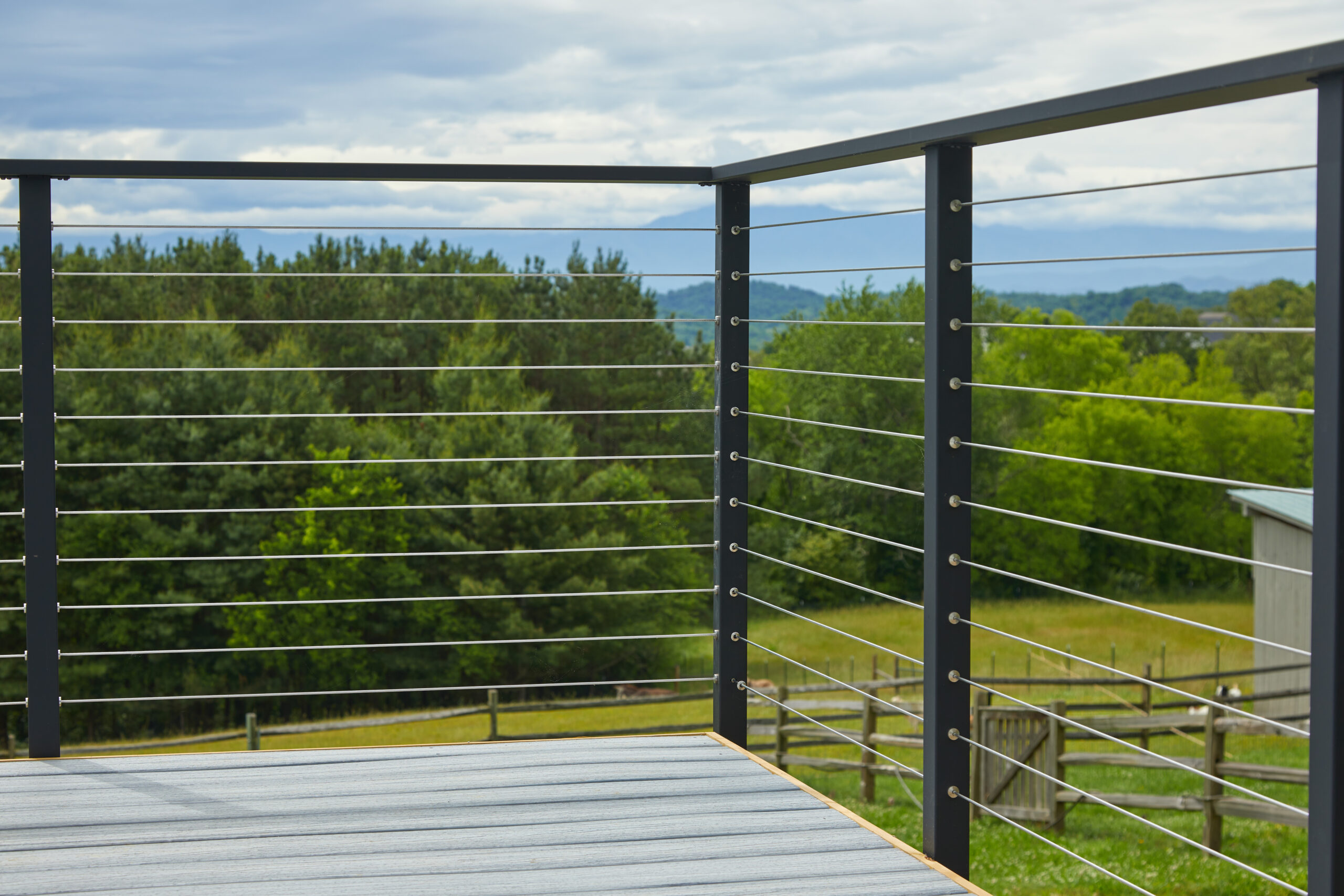 Modern Farmhouse Cable Railing