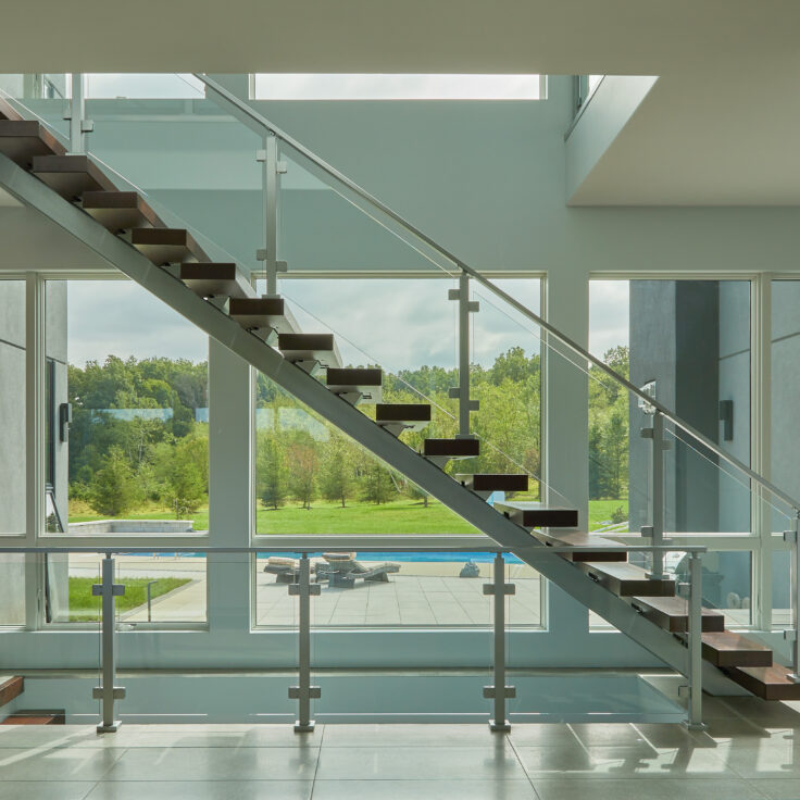 Speedboat Silver Glass Railing